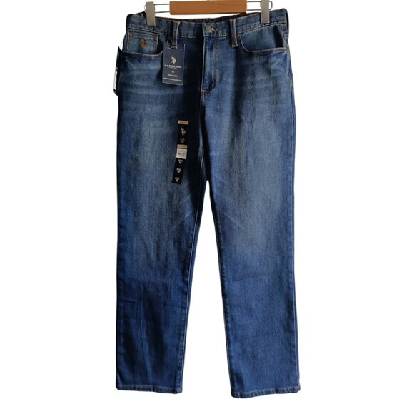 16👖U.S. Polo Assn. Boys Denim Jeans Size 16 - Picture 4 of 10